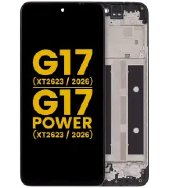 Motorola Moto G17 (2026) / G17 Power (2026) Display + Frame Refurbished