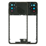 Motorola Moto G22 (2022) Mid-Frame Housing - Cosmic Black OEM-Equivalent