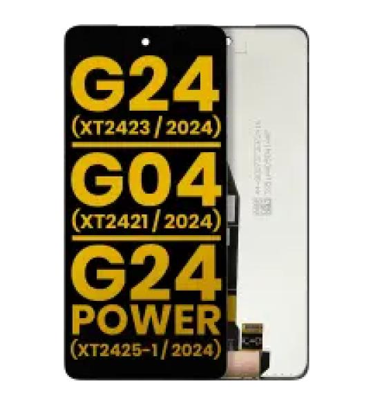 Motorola Moto G04 (2024) / G24 (2024) / G24 Power (2024) Display (No Frame) Refurbished