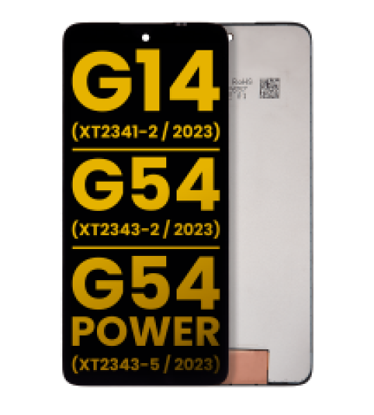Motorola Moto G14 (2023) / G54 (2023) / G54 Power (2023) / G64 5G (2024) Display (No Frame) Refurbished