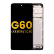 Motorola Moto G60 Display + Frame - Black Refurbished