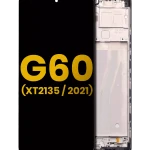 Motorola Moto G60 Display + Frame - Black Refurbished