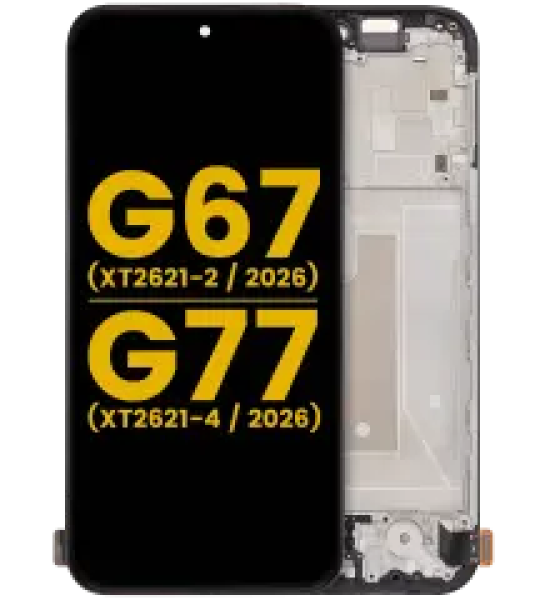 Motorola Moto G67 (2026) / G77 (2026) Display + Frame Refurbished