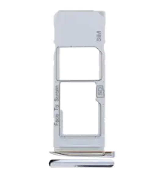 Motorola Moto G7 Plus / G7 Single Sim Tray - Silver AM Plus