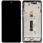 Motorola Moto G75 5G (2024) Display + Frame - Charcoal Gray Refurbished