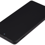 Motorola Moto G75 5G (2024) Display + Frame - Charcoal Gray Refurbished