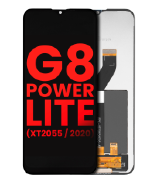 Motorola Moto G8 Power Lite Display - Black AM Plus