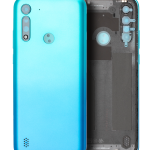 Motorola Moto G8 Power Lite Back Cover Glass - Arctic Blue AM Plus
