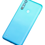 Motorola Moto G8 Power Lite Back Cover Glass - Arctic Blue AM Plus