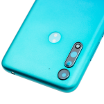 Motorola Moto G8 Power Lite Back Cover Glass - Arctic Blue AM Plus