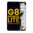 Motorola Moto G8 Power Lite Display + Frame - Black Refurbished