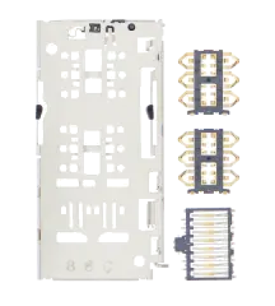 Motorola Moto G8 Power Lite / E6S Sim Reader AM Plus (4 Piece Set)