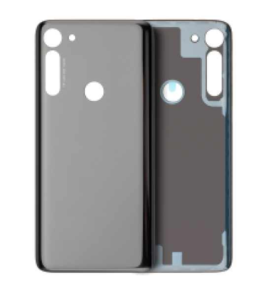 Motorola Moto G8 Power Back Cover Glass - Smoke Black AM Plus