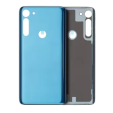 Motorola Moto G8 Power Back Cover Glass - Capri Blue AM Plus