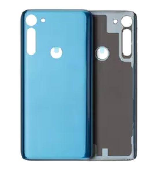 Motorola Moto G8 Power Back Cover Glass - Capri Blue AM Plus