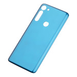 Motorola Moto G8 Power Back Cover Glass - Capri Blue AM Plus