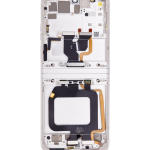 Motorola Moto Razr / Razr 40 (2023) Display + Frame (Main) - Vanilla Cream SVP