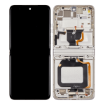Motorola Moto Razr / Razr 40 (2023) Display + Frame (Main) - Vanilla Cream Refurbished