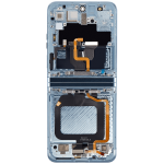Motorola Moto Razr Plus / Razr 40 Ultra (2023) Display + Frame (Inner) - Glacier Blue Refurbished