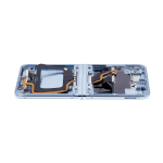 Motorola Moto Razr Plus / Razr 40 Ultra (2023) Display + Frame (Inner) - Glacier Blue SVP