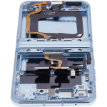 Motorola Moto Razr Plus / Razr 40 Ultra (2023) Display + Frame (Inner) - Glacier Blue SVP