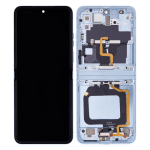 Motorola Moto Razr Plus / Razr 40 Ultra (2023) Display + Frame (Inner) - Glacier Blue SVP