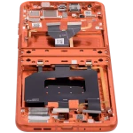 Motorola Moto Razr / Razr 50 (2024) Display + Frame (Main) - Spritz Orange Refurbished