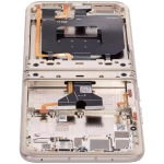 Motorola Moto Razr / Razr 50 (2024) Display + Frame (Main) - Beach Sand Refurbished