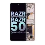 Motorola Moto Razr / Razr 50 (2024) Display (Main) - Beach Sand SVP