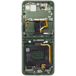 Motorola Moto Razr Plus / Razr 50 Ultra (2024) / Razr Plus (2025) Display + Frame (Inner) - Spring Green Refurbished