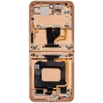 Motorola Moto Razr Plus / Razr 50 Ultra (2024) / Razr Plus (2025) Display + Frame (Inner) - Peach Fuzz Refurbished
