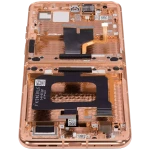 Motorola Moto Razr Plus / Razr 50 Ultra (2024) / Razr Plus (2025) Display + Frame (Inner) - Peach Fuzz Refurbished