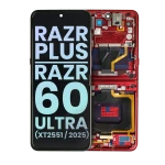 Motorola Moto Razr Plus / Razr 60 Ultra (2025) Display (Main) - Rio Red SVP