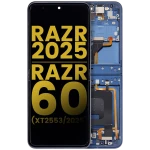 Motorola Moto Razr / Razr 60 (2025) Display + Frame - Gibraltar Sea Refurbished