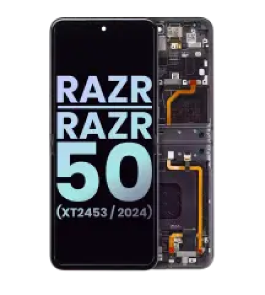 Motorola Moto Razr / Razr 50 (2024) Display (Main) - Koala Grey SVP