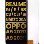 OPPO A5 (2020) / A9 (2020) / A11 / A11x / Realme 5i / 5 / 5S / C3i / 6i / Narzo 20A Display (No Frame) Refurbished