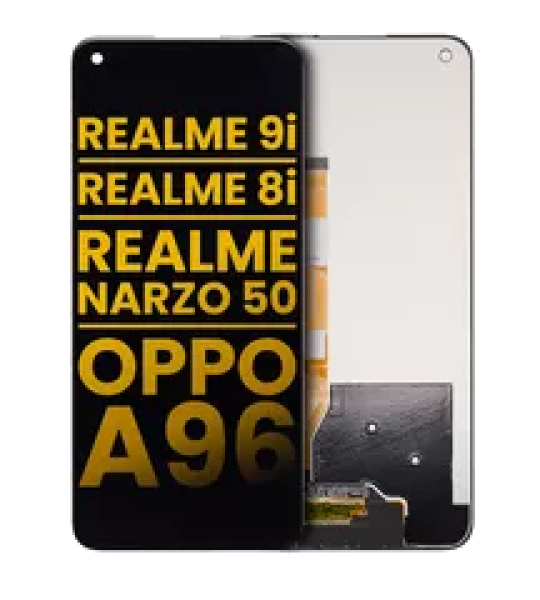 OPPO A96 / K10 / Realme 9i Display (No Frame) Refurbished
