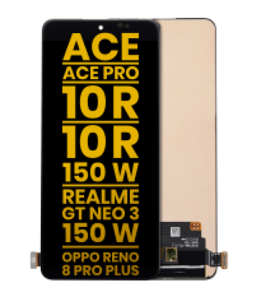 OPPO Reno 8 Pro Plus / OnePlus Series / Realme GT Neo 3 / GT Neo 3 150W Display (No Frame) Refurbished