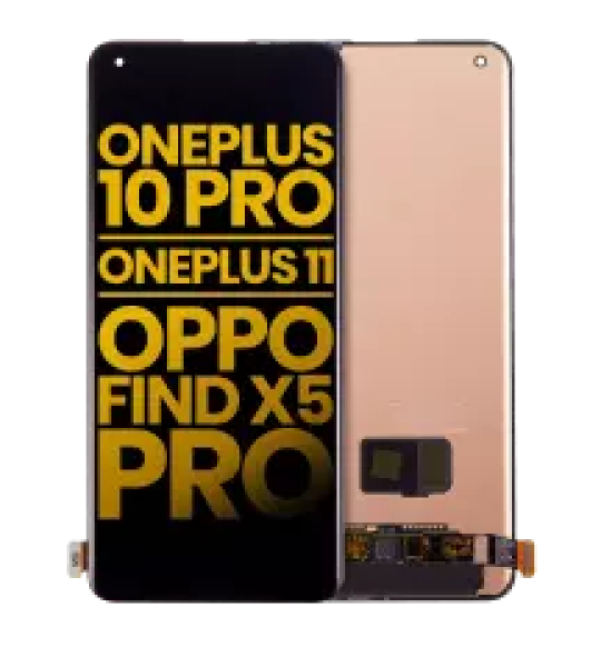 OPPO Find X5 Pro / OnePlus 10 Pro / OnePlus 11 Display (No Frame) Refurbished