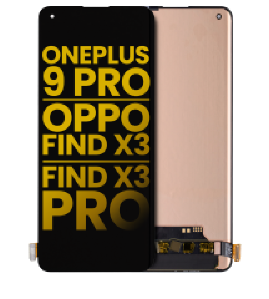 OPPO Find X3 / X3 Pro / OnePlus 9 Pro Display (No Frame) Refurbished