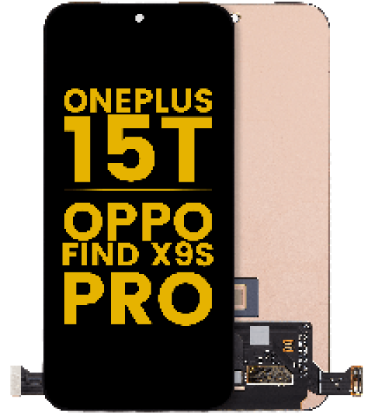 OPPO Find X9s Pro / OnePlus 15T Display (No Frame) Refurbished