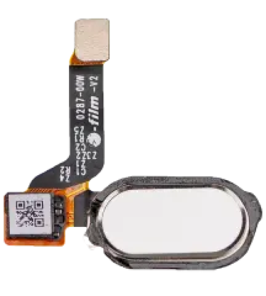 OnePlus 3 / 3T Home Button Flex - White OEM-Equivalent