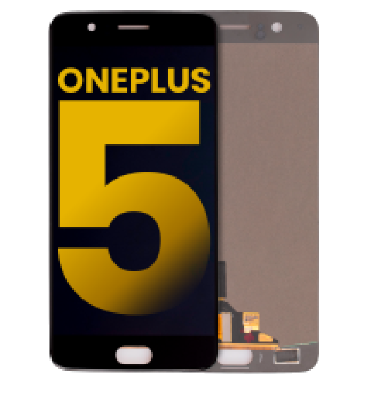 OnePlus 5 Display (No Frame) - Black Refurbished