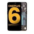 OnePlus 6 Display + Frame - Mirror Black Refurbished