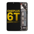 OnePlus 6T Display + Frame - Mirror Black Refurbished