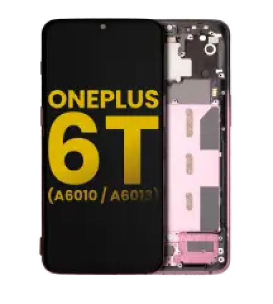 OnePlus 6T Display + Frame - Thunder Purple Refurbished