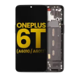 OnePlus 6T Display + Frame - Midnight Black Refurbished