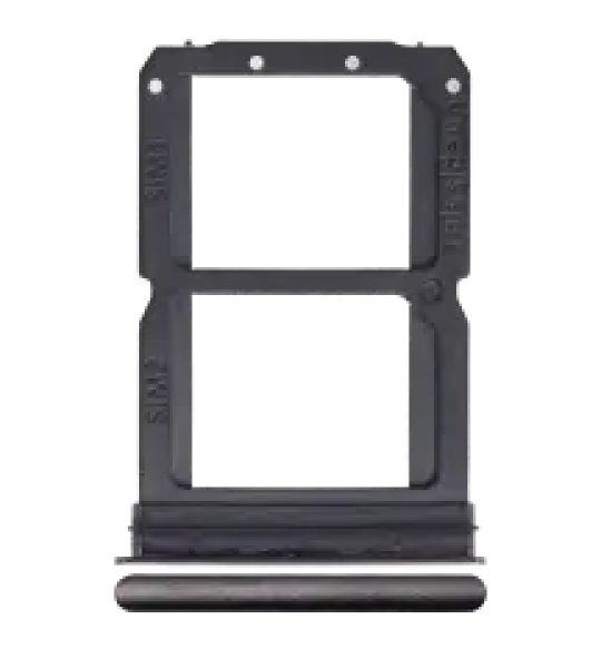 OnePlus 6T Dual Sim Tray - Midnight Black OEM-Equivalent