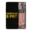 OnePlus 8 Pro Display + Frame - Onyx Black Refurbished