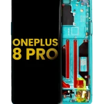 OnePlus 8 Pro Display + Frame - Glacial Green Refurbished